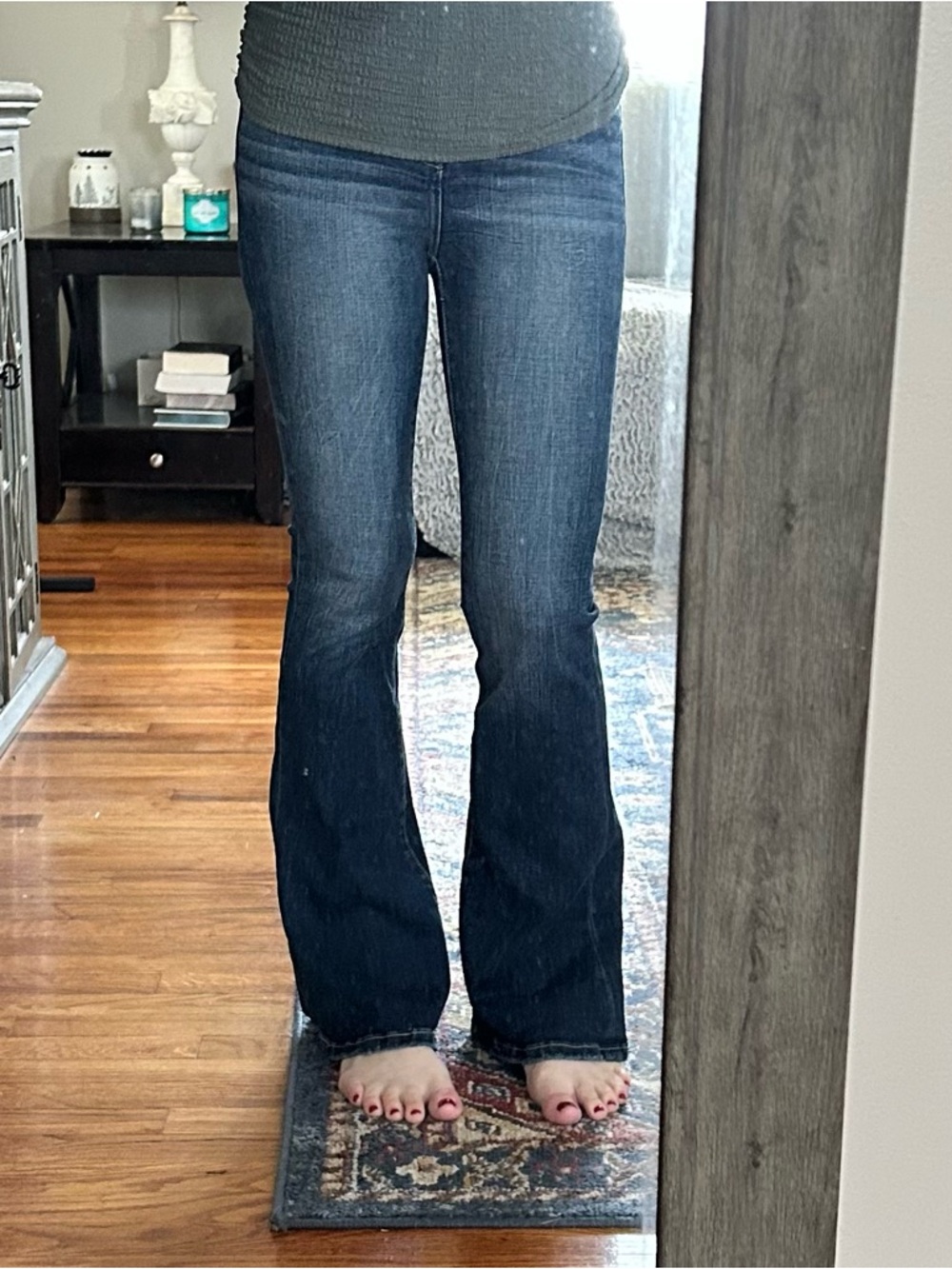 Like New BKE Billie High Rise Stretch Flare Jeans - Picture 2 of 16